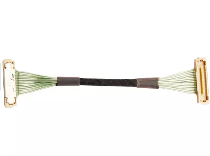 42awg LVDS สายรัด 0.4mm 20.3mm สายเคเบิล 51 Pin EDP