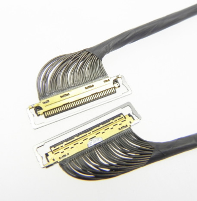 34awg สายไมโครโคแอกเซียล 20 แกน 380 มม. เทฟลอนไฟเบอร์แอสเซมบลี