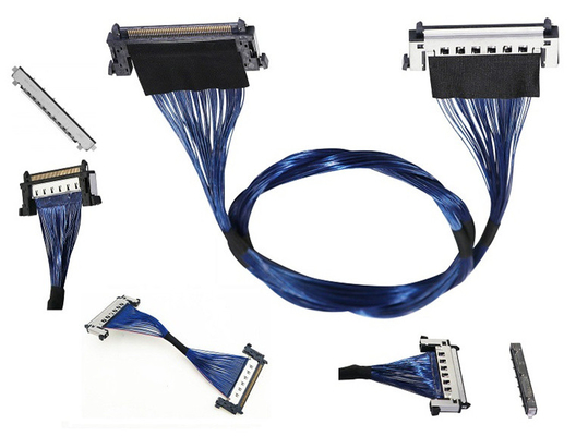 Robotics Micro Coaxial Cable Automation 0.3 มม. อีเธอร์เน็ต