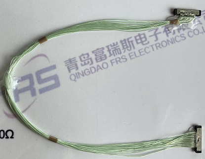 0.5 มม. GPS LVDS สายรัด 220 มม. ประกอบสายเคเบิลรถยนต์