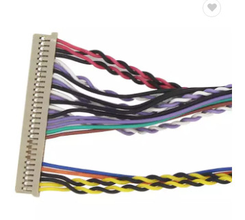 40 Pin LVDS Wire Harness ไฟฟ้า, ชุดลากสายไฟสำหรับรถพ่วงขนาด 50 มม.