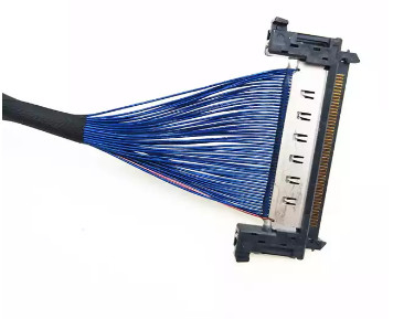 AWG44 0.5mm Micro Coax Cable Assembly, 170mm LVDS Cable Assembly