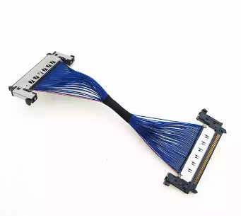 AWG44 0.5mm Micro Coax Cable Assembly, 170mm LVDS Cable Assembly
