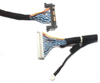 แล็ปท็อป LVDS สายรัด JAE 0.5 มม. ขั้วต่อสายเคเบิลทนทาน