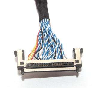 แล็ปท็อป LVDS สายรัด JAE 0.5 มม. ขั้วต่อสายเคเบิลทนทาน