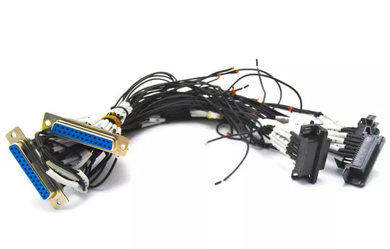 RF 500mm Robot Wiring Harness Lvds สายเคเบิลแบบยืดหยุ่น การสลับความถี่วิทยุ