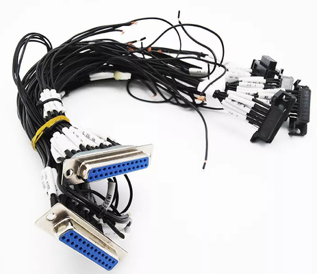 RF 500mm Robot Wiring Harness Lvds สายเคเบิลแบบยืดหยุ่น การสลับความถี่วิทยุ