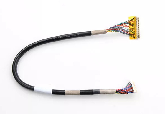 JST PVC RF Coaxial Cable Assemblies เทียบเท่าลวดสำหรับการแพทย์