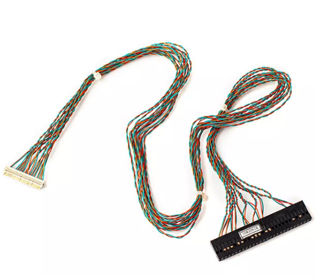 Molex 1.8 ม. ชุดสายรัดสายโคแอกเชียลแบนยาวนิกเกิล