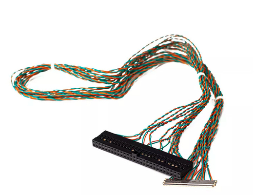 Molex 1.8 ม. ชุดสายรัดสายโคแอกเชียลแบนยาวนิกเกิล