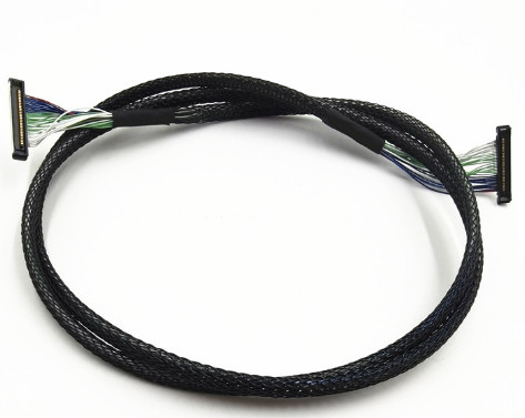 Lvds Kel Micro Coaxial Cable 1.8m หน้าจอแล็ปท็อป 26AWG