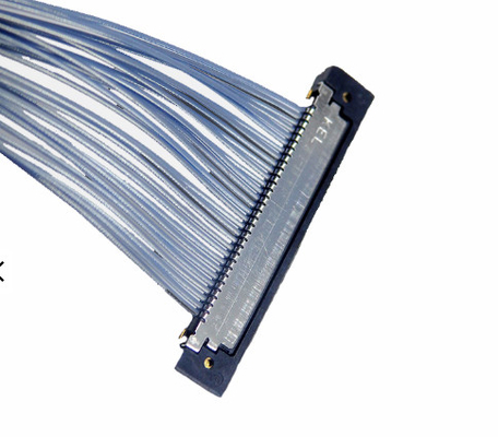 26awg 28awg สายโคแอกเชียลแบบยืดหยุ่น 32awg Lvds ชุดสายเคเบิลสำหรับกล้อง HD