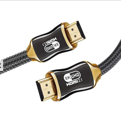 4k 120hz Hdmi 2.1 สายเคเบิล Hdmi ความเร็วสูงพิเศษ 30awg Wire